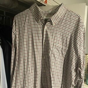 Barbour checkered pattern button down